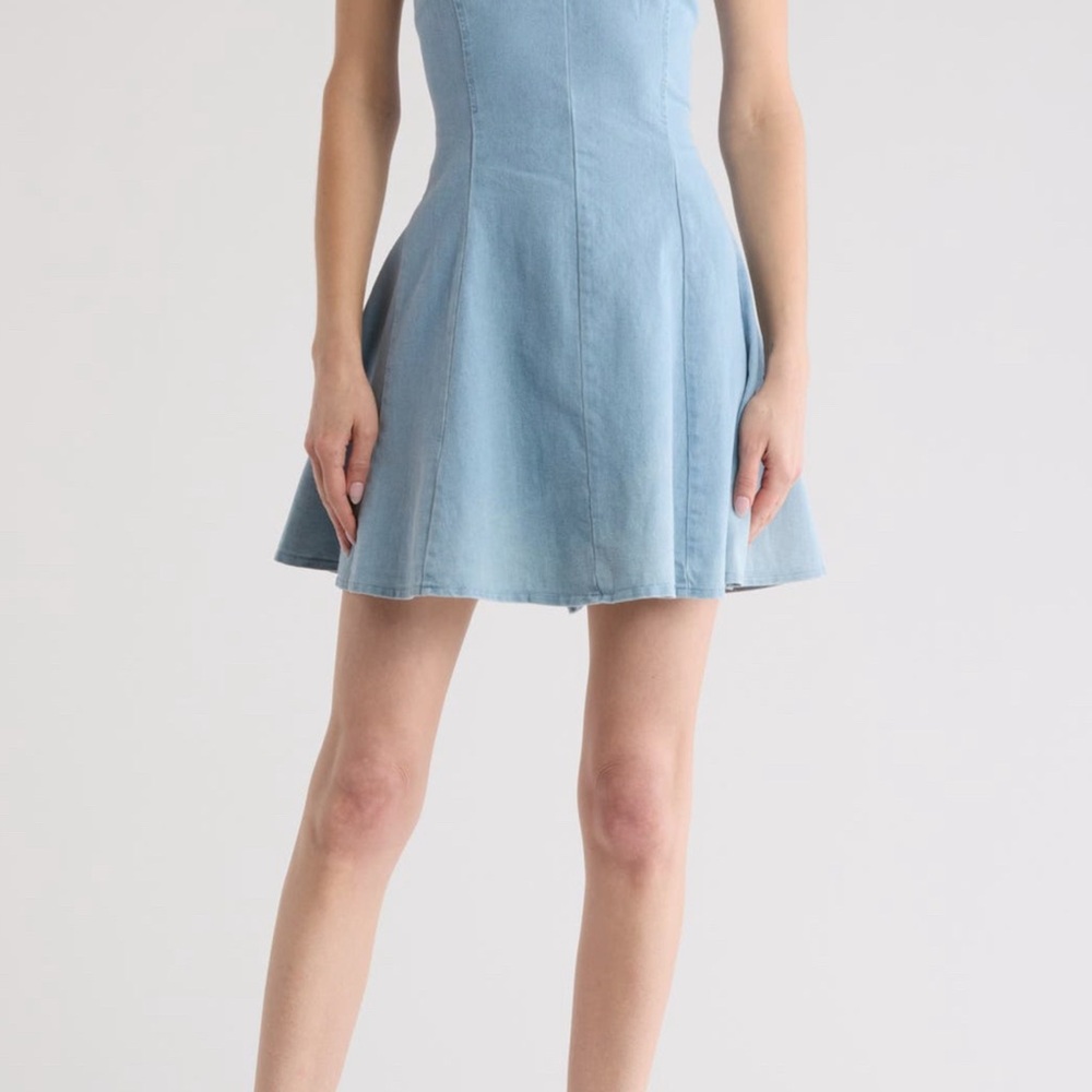 Denim Blue Sleeveless Dress size S